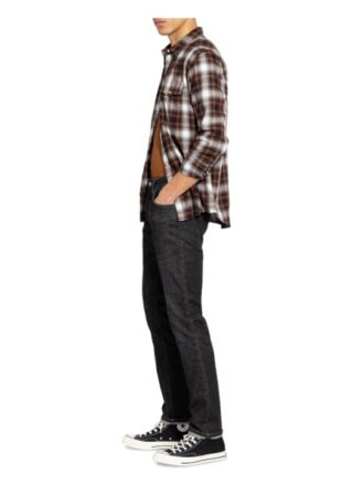 Nudie Jeans Grim Tim Slim Fit Jeans Herren, Schwarz