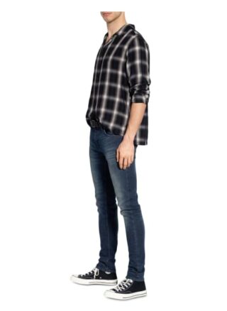 Nudie Jeans Tight Terry Skinny Jeans Herren, Blau
