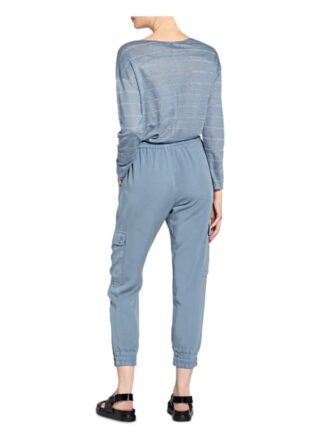 rich&royal Cargohose Damen, Blau