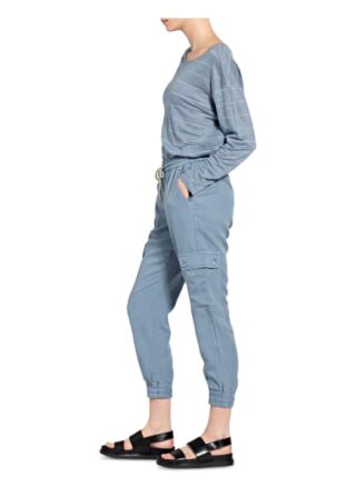 rich&royal Cargohose Damen, Blau