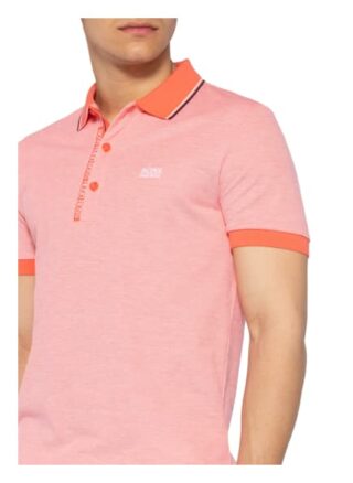 Boss Paule Piqué-Poloshirt Herren, Rot