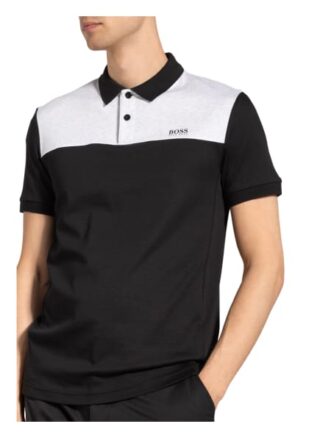 Boss Paule Jersey-Poloshirt Herren, Schwarz