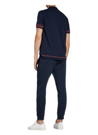 Boss Paddy Pique-Poloshirt Herren, Blau
