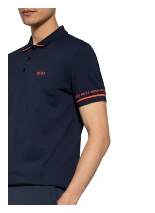 Boss Paddy Pique-Poloshirt Herren, Blau