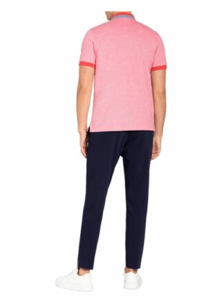RAGMAN Piqué-Poloshirt Herren, Rot