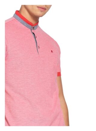 RAGMAN Piqué-Poloshirt Herren, Rot
