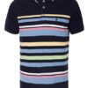 RAGMAN Extra Pique-Poloshirt Herren, Blau