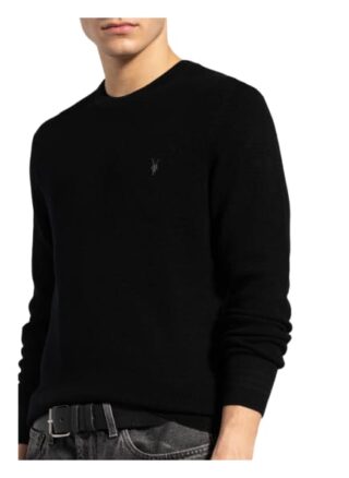 ALL SAINTS Ivar Pullover Herren, Schwarz