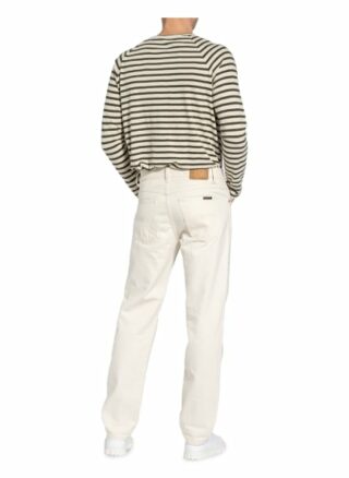Nudie Jeans Gritty Jackson Regular Fit Jeans Herren, Weiß