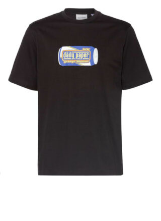 DAILY PAPER Recan T-Shirt Herren, Schwarz
