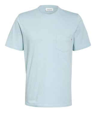 WOOD WOOD Bobby T-Shirt Herren, Blau