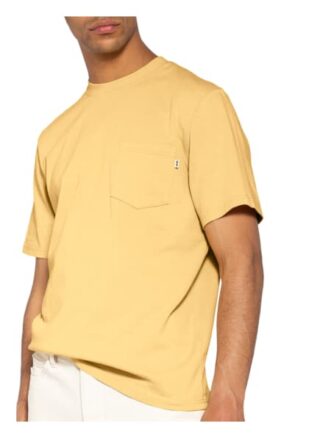 WOOD WOOD Bobby T-Shirt Herren, Gelb