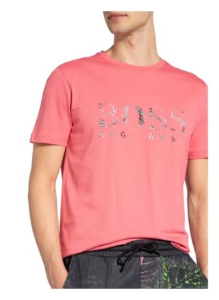 Boss Tee T-Shirt Herren, Pink