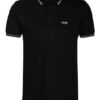 Boss Paule Jersey-Poloshirt Herren, Schwarz