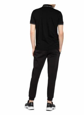 Boss Paule Jersey-Poloshirt Herren, Schwarz
