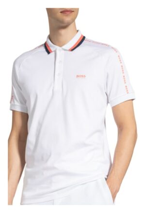 Boss Paule Jersey-Poloshirt Herren, Weiß
