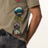Guess T-Shirt Herren, Grün
