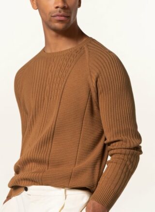 windsor. Gismo Pullover Herren, Braun