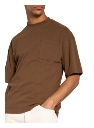 drykorn Bruce T-Shirt Herren, Braun