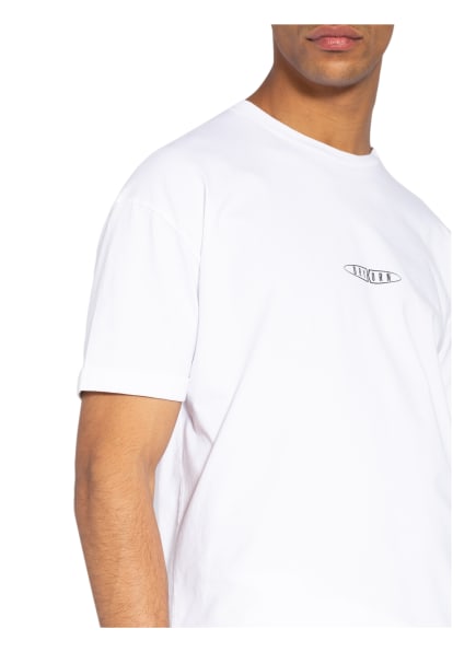 drykorn Thilo Ellipse T-Shirt Herren, Weiß