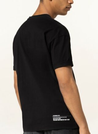 drykorn Thilo Ellipse T-Shirt Herren, Schwarz