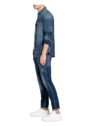 GOLDGARN DENIM Slim Fit Jeans Herren, Blau