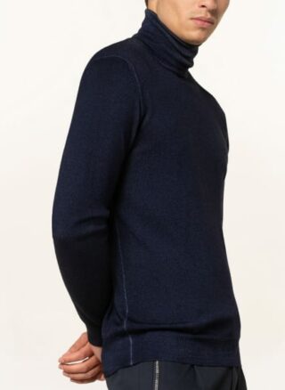 ETRO Rollkragenpullover Herren, Blau
