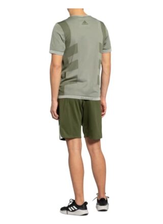 Adidas Studio Techfit T-Shirt Herren, Grün