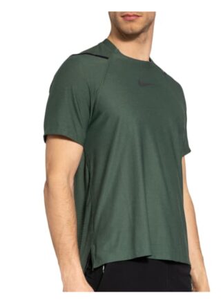Nike Pro T-Shirt Herren, Grün