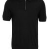 REISS Maxwell Poloshirt Herren, Schwarz