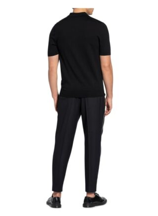REISS Maxwell Poloshirt Herren, Schwarz