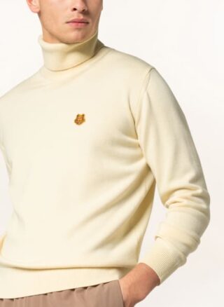 Kenzo Tiger Rollkragenpullover Herren, Beige