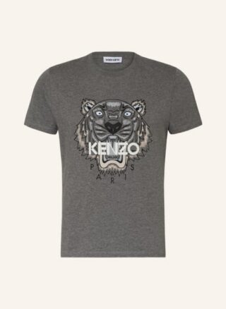 Kenzo Tiger T-Shirt Herren, Grau