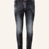 Dsquared2 Super Twinky Slim Fit Jeans Herren, Schwarz