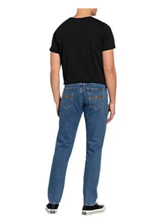 Nudie Jeans Eddie Ii Regular Fit Jeans Herren, Blau