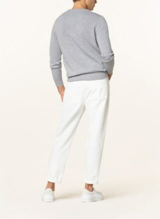 BRUNELLO CUCINELLI Cashmere-Pullover Herren, Grau
