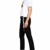 Off-White Slim Fit Jeans Herren, Schwarz