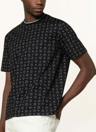 MCM T-Shirt Herren, Schwarz