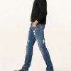 True Religion Jeans Rocco Relaxed Skinny Jeans Herren, Blau