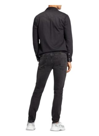 True Religion Rocco Skinny Jeans Herren, Schwarz