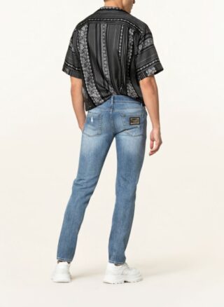 Dolce&Gabbana Slim Fit Jeans Herren, Blau