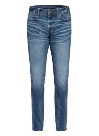 AMERICAN EAGLE Airflex+ Skinny Jeans Herren, Blau