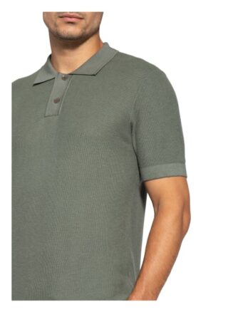 Hackett London Strick-Poloshirt Herren, Grün