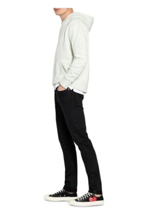 7 For All Mankind Ronnie Skinny Jeans Herren, Schwarz