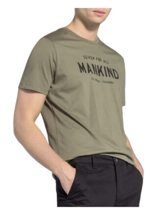 7 For All Mankind T-Shirt Herren, Grün