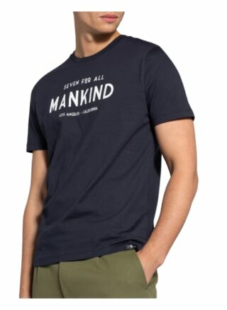 7 For All Mankind T-Shirt Herren, Blau