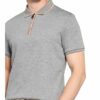 Ted Baker Sello Strick-Poloshirt Herren, Grau