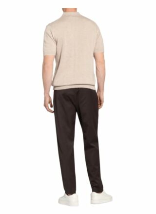 REISS Wilkie Strick-Poloshirt Herren, Beige