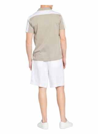 REISS Hackney Piqué-Poloshirt Herren, Beige