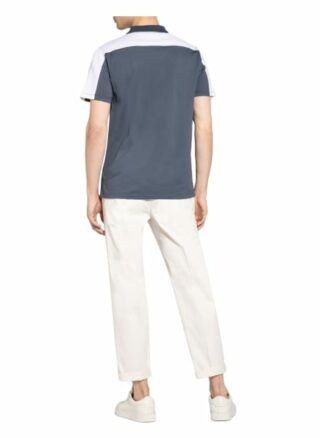 REISS Hackney Pique-Poloshirt Herren, Blau